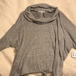 Green Envelope Sweater Top